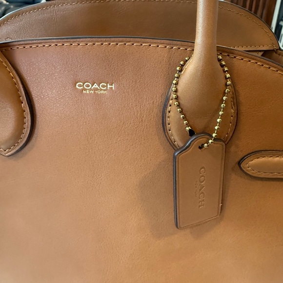Coach Soft Empire Carryall 28 - Honey Brown - Picture 3 of 12